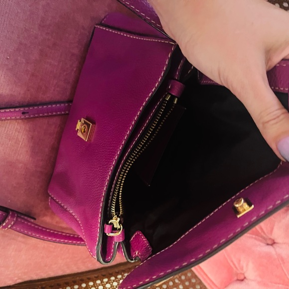 Purple Marc Jacobs Leather Crossbody - Picture 8 of 10